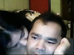 cowgirl style during threesome sex with her young horny clients in hotel room in this must watch MMS